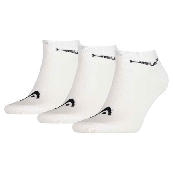 Herrkläder Strumpor Huvud Underkläder Sneaker 3-pack Vit 35/38