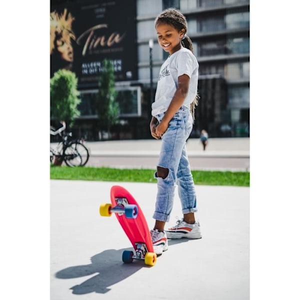 NIJDAM - PINK Mini Skate Punky Power - Rosa ROSA