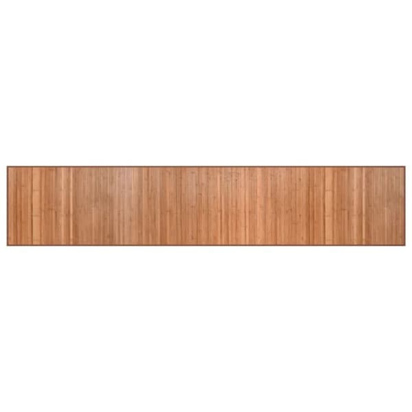 Rektangulär naturlig matta 60x300 cm bambu
