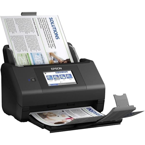 EPSON ES-580W Office Document Scanner - Automatisk Duplex - 600 Dpi - Wi-Fi Direct