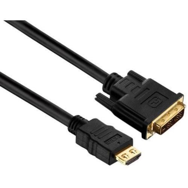 PureLink PureInstall Series HDMI-DVI-kabel med 24k guldpläterade kontakter, FullHD 1080p upplösning, 1920x1200, Dâ € ¦ kompatibel