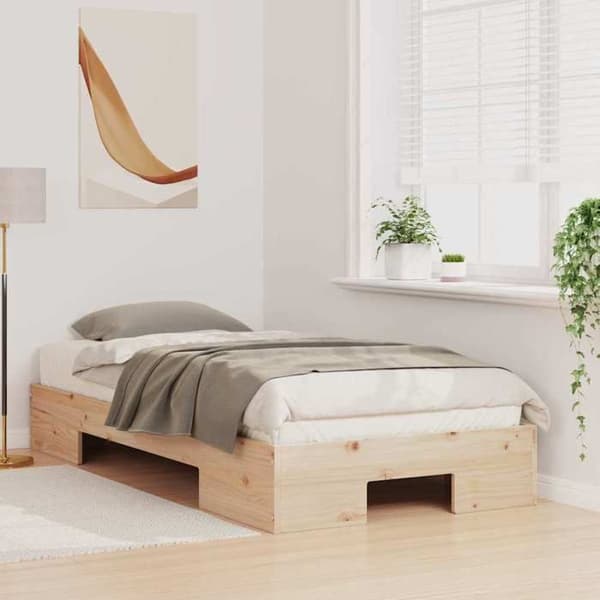 vidaXL Sängram Brun 80 x 200 cm 873049