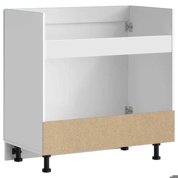 vidaXL Underskåp för diskho Kalmar vit 80x46x81,5cm ingenjörsträ 853447