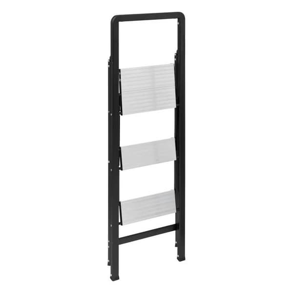 Grå aluminiumstege 3 steg H105cm - 5five Grå