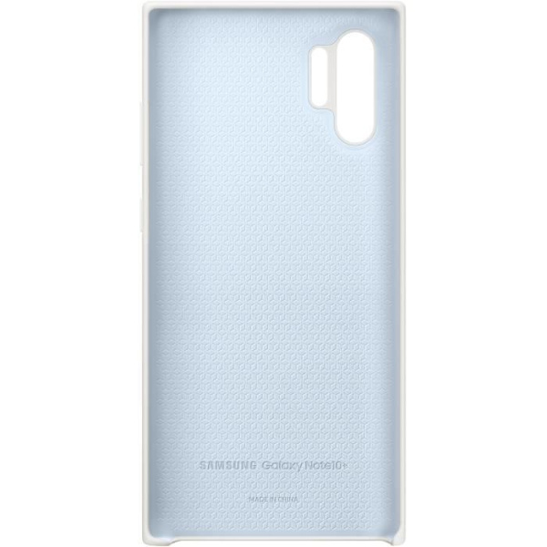 Silikonfodral Vit Note10 +