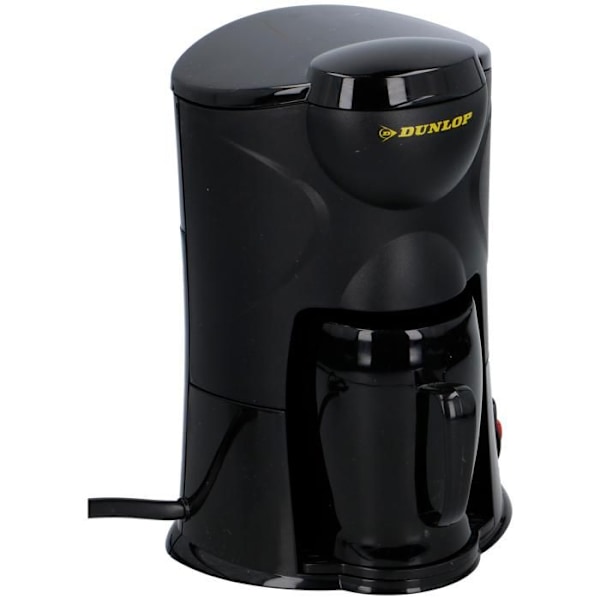 Kaffemaskin - Dunlop - 12V - Kompakt - Kopp ingår - Cigaretteftermonterad strömförsörjning