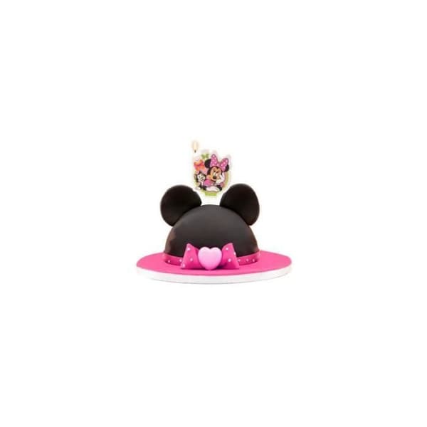 Födelsedagsljus Minnie 7,5 cm Ros