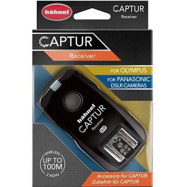 Accessoar - Hahnel - 1000 710.8 - Färg: Svart - Max avstånd: 100 m - Batterier ingår: Ja