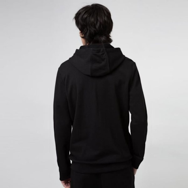 Hugo Boss Daple212 sweatshirt i bomullsfleece med dragkedja och logotyp Svart XL