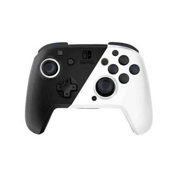 Pdp Faceoff Deluxe Black and White Wired Controller för Nintendo Switch