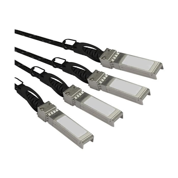 STARTECH 1m QSFP+ till 4x SFP+-kabel - Twinaxial - Pålitlig prestanda