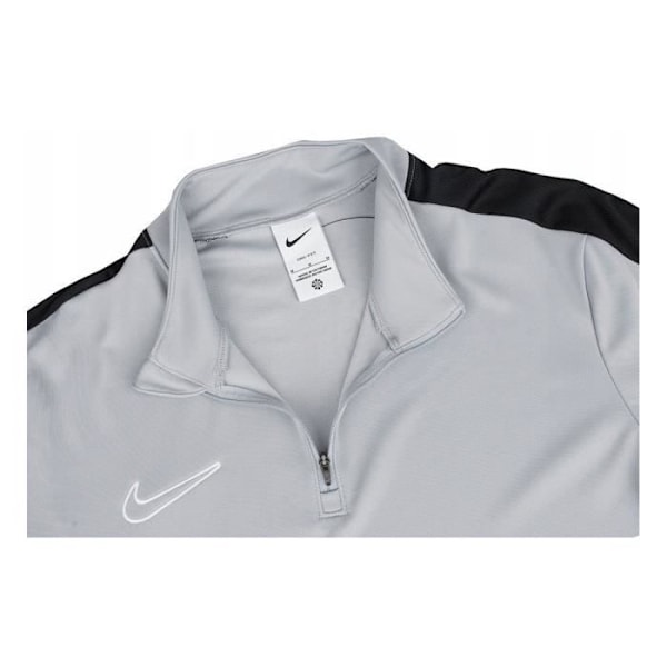 Sweatshirt - NIKE - Academy 23 SS Drill - Grå - Korta ärmar - Hög krage Grå M