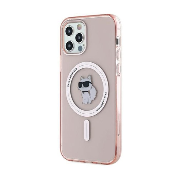 Mobilskal - Karl Lagerfeld - IML Choupette - Rosa - Kompatibel med MagSafe - Mjuk Rosa