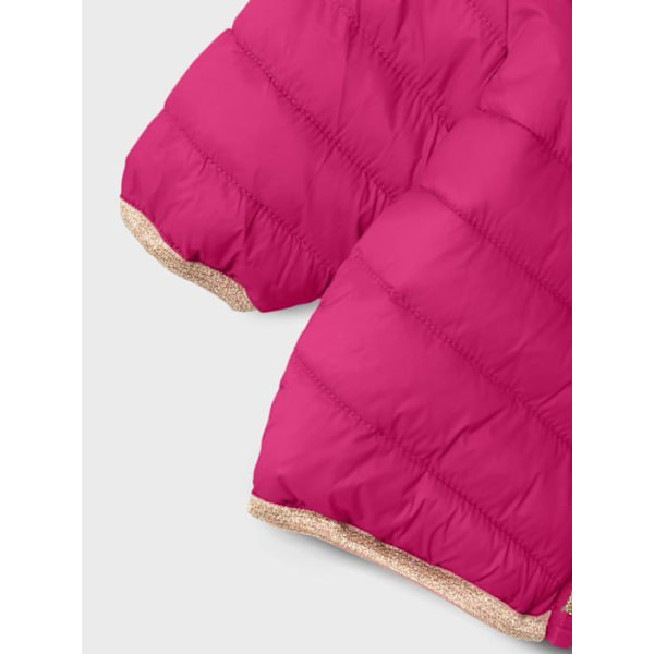 Fauteuil bebis - soffa bebis Name it - 13227819 - Nbfmoney PB vadderad jacka, Rosa, 6 Månader Bebis Flicka