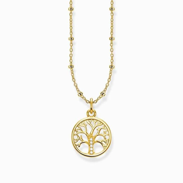 Thomas Sabo KE1827-414-14-L45v Kvinnors Tree of Love Halsband