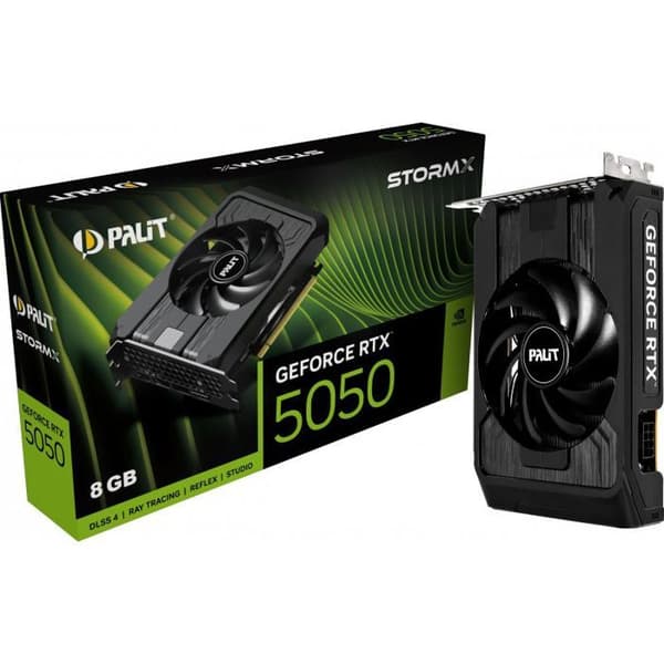 PALIT - Grafikkort - GeForce RTX 5050 - StormX Mini ITX - 8 GB