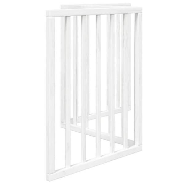 vidaXL Fällbar hundgrind 3 paneler 150 cm poppelträ 352180