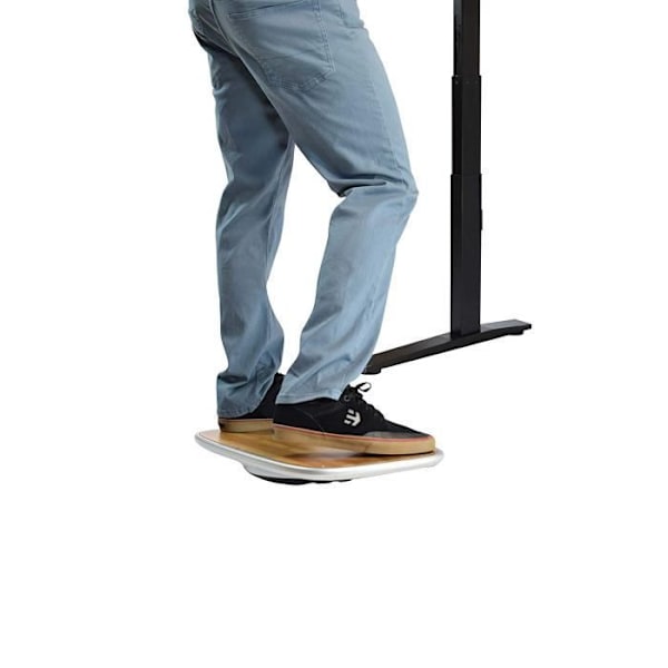 Uncaged Ergonomics Standing Desk Balance Board för kontoret. Soft Bamboo Balance Board för kontor