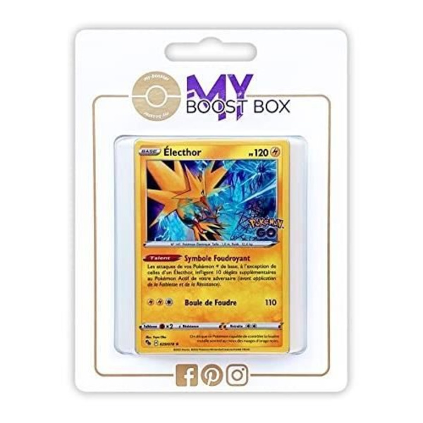 ELECTHOR 29-78 HOLO Box - MYBOOST X SWORD AND SHIELD 10.5 POKEMON GO