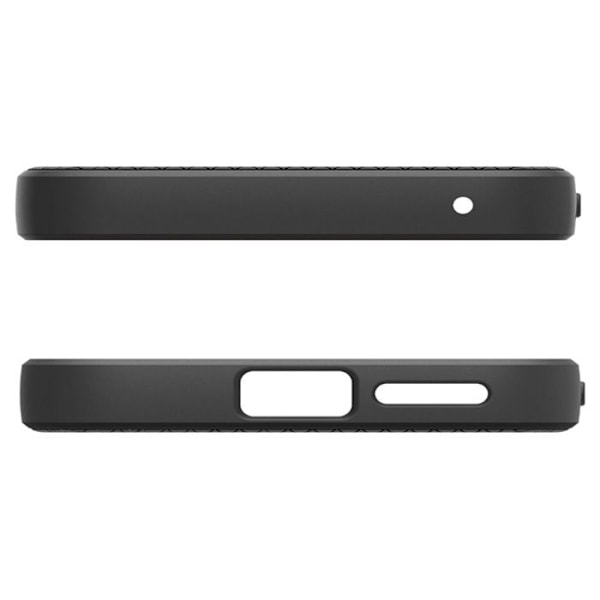 Coque för Google Pixel 9a - Spigen Liquid Air - Svart Matt svart