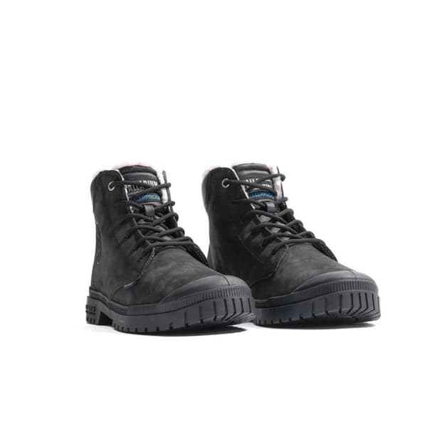 Baskets Palladium Sp20 Cuff Lth Wp Wl svart 42