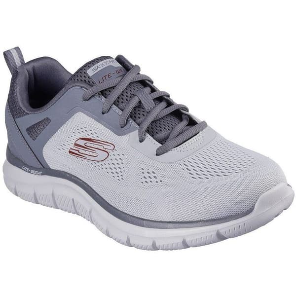 Skechers Track bredare sneakers, grå, herr Grå 44