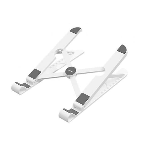 Laptopstöd - Vention - Vit - Ergonomisk - Fällbar - Antiglid - Universell kompatibilitet