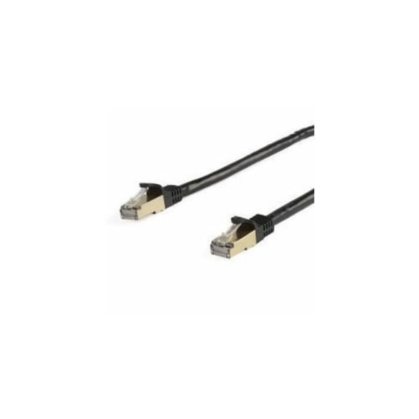 StarTech 6ASPAT7MBK nätverkskabel 7 m Cat6a S/UTP [STP] Svart (Kabel - Svart CAT6a Ethernet-kabel 7m) - 0065030881609