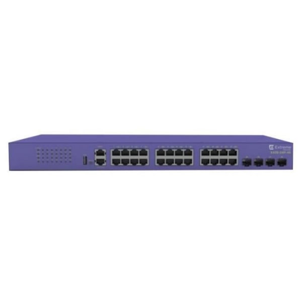 Extrema nätverk ExtremeSwitching X435 Managed Gigabit Ethernet (10/100/1000) Power over Ethernet (PoE) Lila