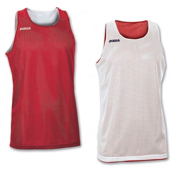 JOMA V Vändbar baskettröja... Vit jag