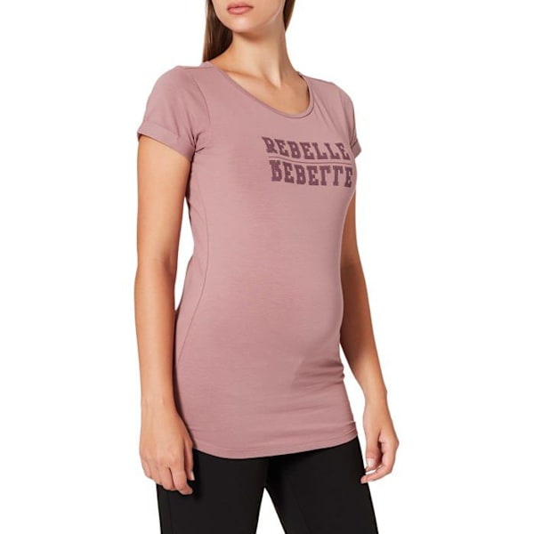 Supermom T-shirt - 1270011 - Tee SS Rebelle T-shirt dam Grape Shake 42