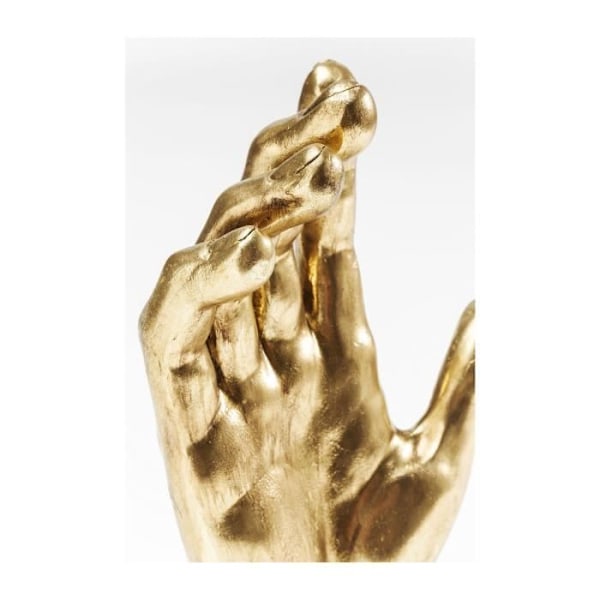 Dekor - Kare Design - Handtag - Gul - 35 cm - Dekorativa föremål
