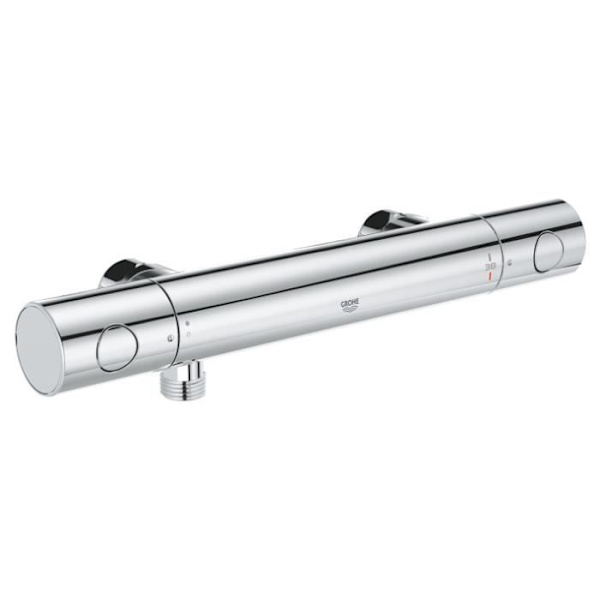 GROHE Grohtherm 800 kosmopolitisk termostatisk duschblandare - Krom Krom