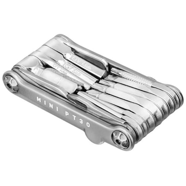 Mini-verktyg för precision - Topeak - PT30 - 30 funktioner - Silver - One size