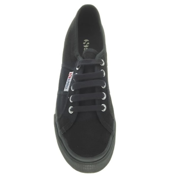 Superga Sneaker - SUPERGA - Linea UP And Down - Dam - Svart - Spetsar - Canvas Svart 40