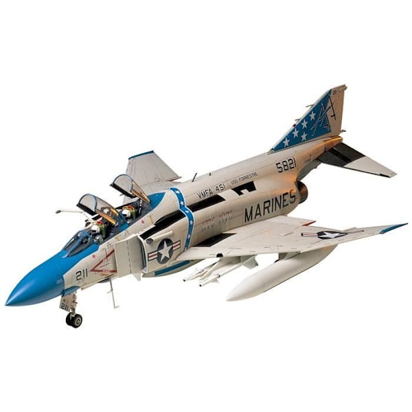 Modellsats - Tamiya - Mc Donnell F-4J Phantom II - Plast - 1/32 skala - Från 14 år