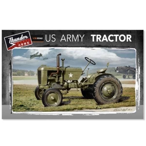Militär traktormodell: US Army Tractor 1944 Unik storlek Unik färg