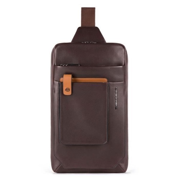 PIQUADRO Tallin Mono Sling Bag Marrone [145182] - axelväska handväska kastanj