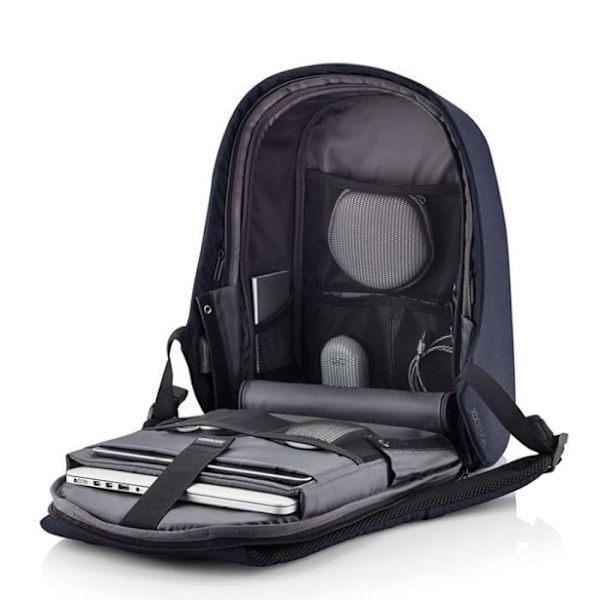 Ansluten ryggsäck - XD Design - Bobby Hero XL - Stöldskydd - Vattentät - 17 tum Marin