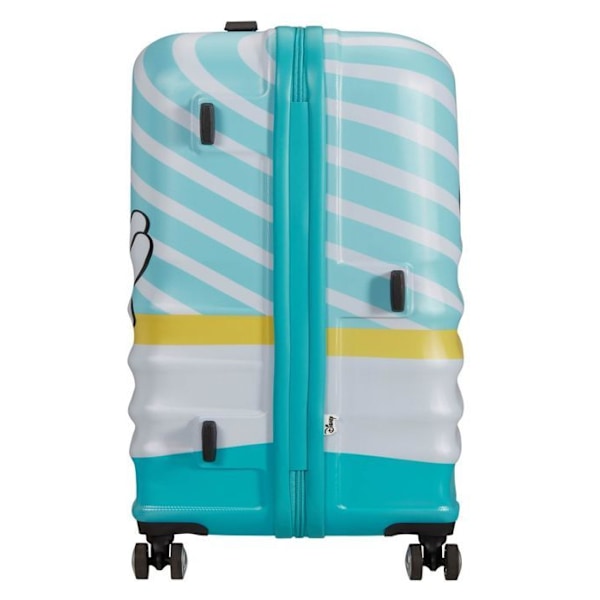 American Tourister Flerfärgad resväska för kvinnor och män - Wavebreaker Disney Spinner 77 / 28 Disney Trolley 180451 mångfärgad