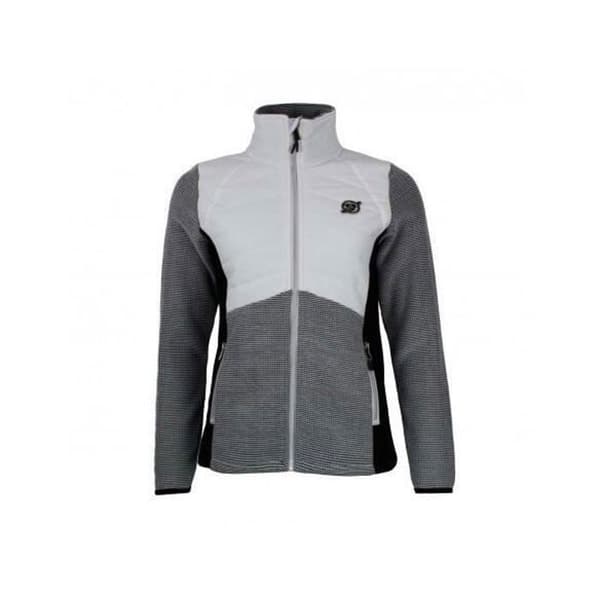 Peak Mountain Anaples fleece för kvinnor - vit - L Vit M