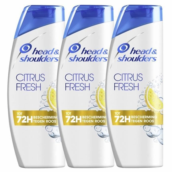 PAKET MED 3 - HUVUD & AXLAR Citrus Fresh Shampoo 500 ml