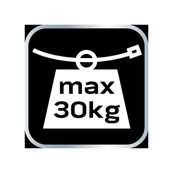 Kabelbindare - NEO TOOLS - 3,6 x 200 mm - Svart - Paket om 20 - Nylon PA66 Svart
