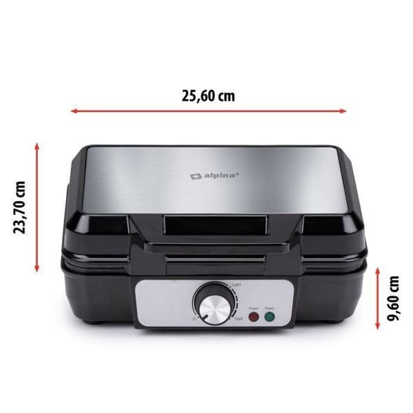 alpina Gaufrier, 1000 W Pengar