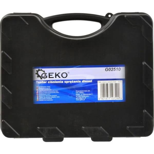 Liten motorbit Geko Diesel kompressionstrycktestare 0-70 bar (G02510)