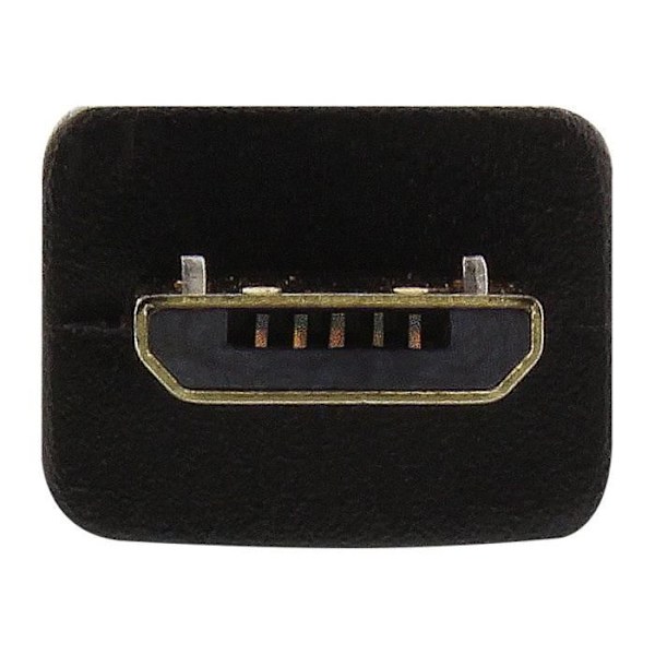 InLine USB-kabelförlängning Micro-USB Typ B (M) till Micro-USB Typ B (F) USB 2.0 1,5 m svart