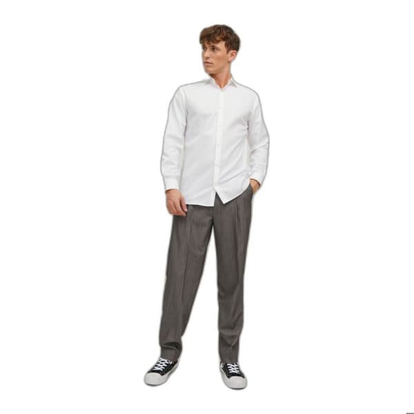 Jack & Jones parker långärmad skjorta - vit - S Vit