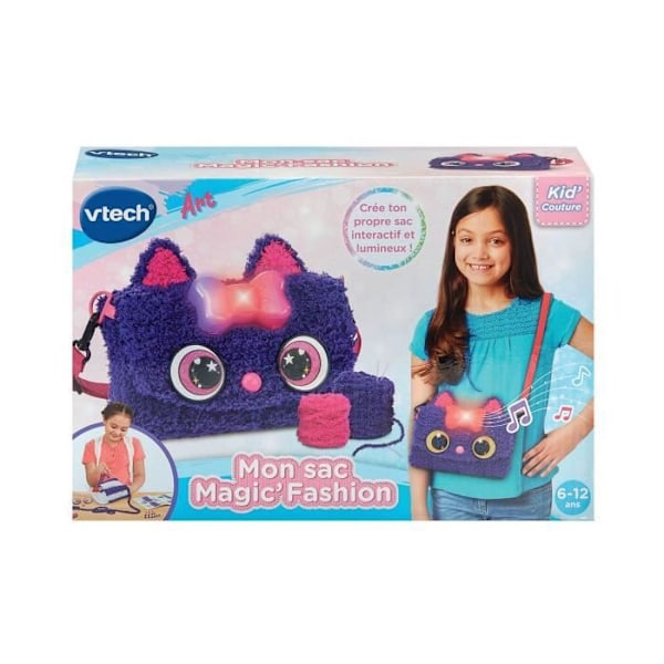 VTECH KID'COUTURE - MY MAGIC'FASHION BAG (CAT) Flerfärgad
