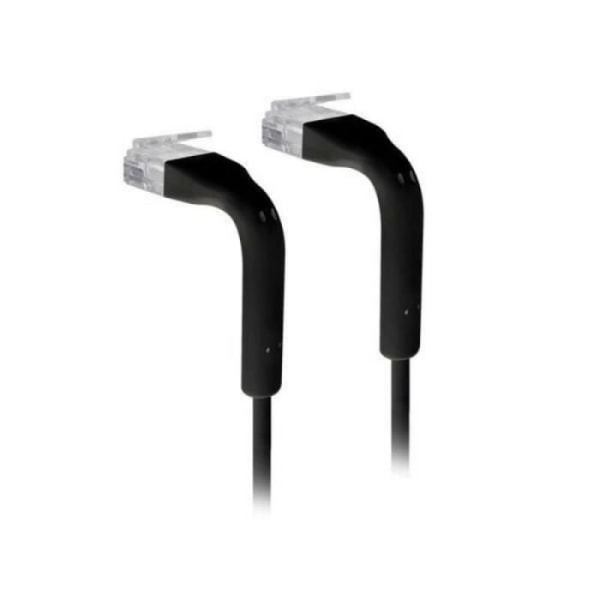 Ubiquiti Networks Ethernet Patch-kabel 0,1 m vit () - U-Cable-Patch-RJ45-BK-50