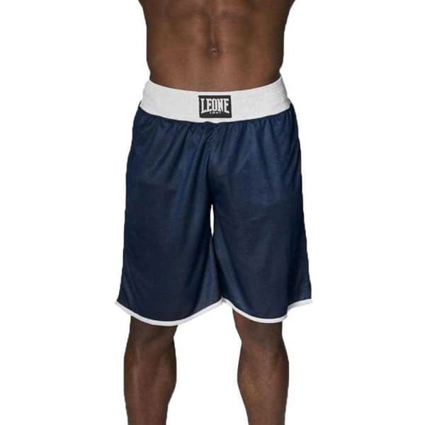 Kortboxer - LEONE 1947 - AB215 - Röd-Blå - Storlek S - Polyester Blå röd jag